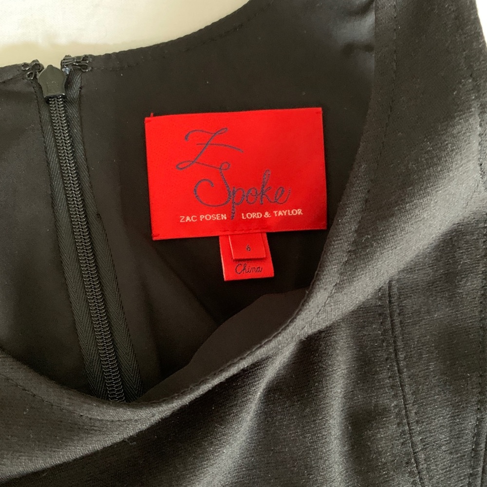 Z Spoke, Zac Posen LBD. Worn once! Size 6